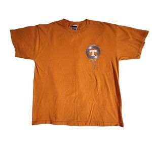Red Oak orange white University of Tennessee short sleeve t shirt sz M